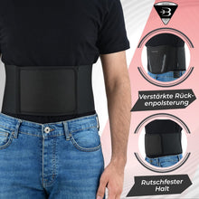 Carica l'immagine nel visualizzatore di Gallery, BLACKWILD Fascia Lombare Supporto Schiena - Cintura Lombare Per Moto | Regolazione della Fascia Schiena per Uomini e Donne, Fascia Lombare Riscaldante