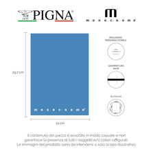 Carica l'immagine nel visualizzatore di Gallery, Pigna - Confezione 10 Quaderno Maxi A4 MONOCROMO THE ORIGINAL,5M