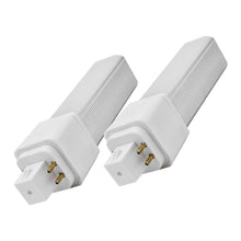 Carica l'immagine nel visualizzatore di Gallery, QLEE 6W Luce Diurna Naturale G24q Luce Led A 4 Pin Uguale 13 Watt Lampadine Cfl Pl-C Retrofit LampaDa Fluorescente Compa