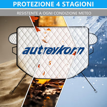 Carica l'immagine nel visualizzatore di Gallery, Parasole Auto Parabrezza, Anti UV Antifurto, con 5 Magnetica e Borsa Adatto per Maggior Parte delle Auto 193x126 cm