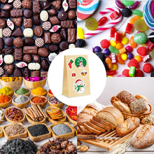 Carica l&#39;immagine nel visualizzatore di Gallery, Calendario dell&#39;Avvento, 25 Sacchetti di Carta Kraft con Adesivi Numerici, Calendario dell&#39;Avvento Fai da Te, Avvento Calendario Avvento da Riempire, Calendario di Natale per Bambino