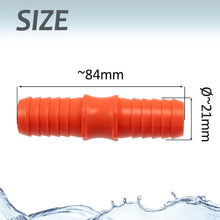Carica l'immagine nel visualizzatore di Gallery, AERZETIX - Set di 4 Raccordi Giunzione in Plastica per Tubi da Giardino 3/4" con Diametro Interno ∅19 mm | Connettore pe