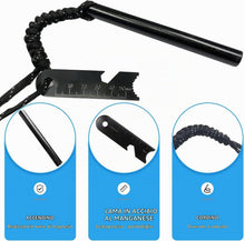 Carica l'immagine nel visualizzatore di Gallery, Newaner XXL Firesteel Fire Starter, acciarino Campeggio pietra focaia