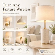 Carica l'immagine nel visualizzatore di Gallery, Lampadina Ricaricabile E27, Telecomando &amp; Touch, Batteria 2600mAh, 2 Pezzi