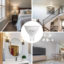 Carica l'immagine nel visualizzatore di Gallery, GY GU5.3 Lampadine LED 12V, MR16 4.5W (equivalenti a 40W), 663 Lumen 4000K LED Luce Naturale, Lampadina 120° Angolo del 