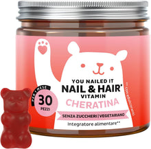 Carica l'immagine nel visualizzatore di Gallery, Bears with Benefits - Gommose Cheratina - Capelli &amp; Unghie - 30 pezzi