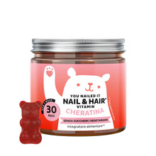 Carica l'immagine nel visualizzatore di Gallery, Bears with Benefits - Gommose Cheratina - Capelli &amp; Unghie - 30 pezzi