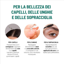 Carica l&#39;immagine nel visualizzatore di Gallery, Equilibra Capelli, Olio di Ricino da Spremitura a Freddo, Olio di Ricino per Capelli, Unghie e Sopracciglia, Naturalmente Ricco di Antiossidanti e Vitamina E, Dermatologicamente Testato, 100 ml