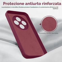 Carica l'immagine nel visualizzatore di Gallery, Cover per Redmi 14C / Poco C75 / Redmi A4, con 2 Pezzi Vetro Temperato, Custodia Silicone Liquido con Morbida Microfibra