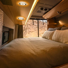 Carica l'immagine nel visualizzatore di Gallery, 2 pezzi 100mm Plafoniera LED Soffitto 12V Camper con Interruttore, 3W Rotondità Plafoniera Interna con Luce di Riempimen
