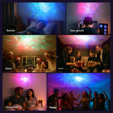 Carica l'immagine nel visualizzatore di Gallery, Kangtaixin Astronauta Proiettore Cielo Stellato per Bambini, Luce Notturna a LED con Telecomando, Controllo App, Decoraz