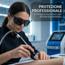 Carica l'immagine nel visualizzatore di Gallery, 2 Pezzi Occhiali Di Sicurezza Laser, Occhiali Protettivi Specializzati Per Blocco Efficace Di Laser E Uv, Protezione Deg