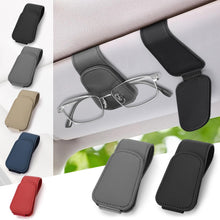 Carica l'immagine nel visualizzatore di Gallery, Porta Occhiali Auto 2 Pezzi, Magnetico Clip Portaocchiali Auto, Universal Soporte para Gafas de sol para Visera de Coche