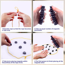Carica l'immagine nel visualizzatore di Gallery, HOVIBU Gioco di Scacchi Magnetici, Magnetic Chess Game, Gioco da Tavolo di Magnetica Multigiocatore, Educativo Gioco da Tavolo a Scacchi, Scacchiera Magnetica Portatile per Feste in Famiglia Viaggio