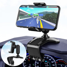 Carica l'immagine nel visualizzatore di Gallery, Supporto Telefono Auto,360 Gradi di Rotazione Porta Cellulare Auto,Universale Porta Telefono Auto con Clip a Molla,Compa