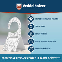 Carica l'immagine nel visualizzatore di Gallery, Veddelholzer 8X Trappola per Tarme dei Vestiti Trappola contro le Tarme dei Vestiti nel Guardaroba Trappola Triangolare 