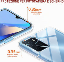 Carica l'immagine nel visualizzatore di Gallery, Captor Cover Trasparente per Oppo A16 / A16s / A54s, Custodia TPU in Silicone Flessibile Morbida e Sottile, Protezione d