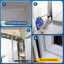 Carica l'immagine nel visualizzatore di Gallery, Enhon Fenster Einstellwerkzeug Set, Fenster Einstell Werkzeug Montage Multifunktions Tool Imbus TX15 Und Verstellschlüss