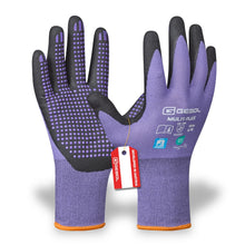 Carica l'immagine nel visualizzatore di Gallery, Gebol Multi Flex Lady | Guanti da lavoro con rivestimento in nitrile e gommini | Guanti in nitrile dermatologicamente te