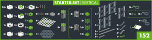 Ravensburger - GraviTrax PRO Starter Set Vertical, Starter Kit, Pista di Biglie, Gioco Interattivo ed Educativo STEM, per Bambini 8+ Anni e Adulti, Compatibile con tutti i GraviTrax