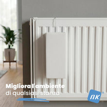 Carica l'immagine nel visualizzatore di Gallery, NK Umidificatore per Radiatore Ceramica Bianco - Set 4 Dolomite Gancio