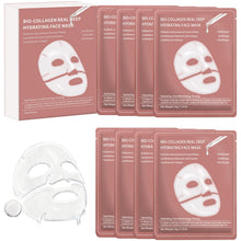 Carica l'immagine nel visualizzatore di Gallery, 8 Pezzi Bio-Collagen Real Deep Mask, Maschera Collagene Viso Overnight