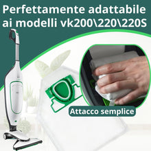 Carica l'immagine nel visualizzatore di Gallery, NAMAI - Set di 6 Sacchetti Compatibili con Folletto VK200 e VK220s