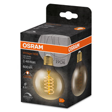Carica l'immagine nel visualizzatore di Gallery, OSRAM vintage 1906 Globe 80 48 Filament DIM filamento vintage