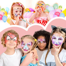 Carica l&#39;immagine nel visualizzatore di Gallery, Truccabimbi, 12 Body Painting Colori, Face Painting Bambini, Trucchi Truccabimbi, Colori per Pancia Gravidanza Sicuro, per Carnevale e Cosplay, Face Paint Lavabili, Per Bambini per Natale Halloween