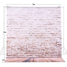 Carica l'immagine nel visualizzatore di Gallery, Fondale fotografico, 2 x 3 m / 6,6 * 9,8 piedi BDDFOTO bambini adulti studio completo corpo retrò mattone fotografia fondale tenda per decorazioni per feste