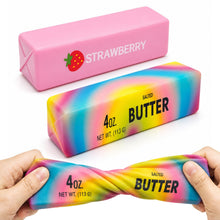 Carica l'immagine nel visualizzatore di Gallery, 2 Pezzi Butter Squishy,Giocattolo da Spremere Antistress Squishy Burro