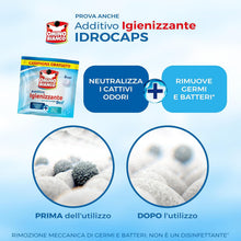Carica l'immagine nel visualizzatore di Gallery, Omino Bianco Detersivo Lavatrice Igienizzante, 2000 ml x 3 + Omaggio