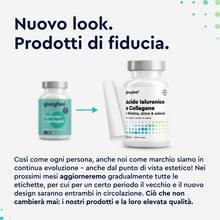 Carica l'immagine nel visualizzatore di Gallery, Collagene e Acido Ialuronico Integratore 180 Capsule, + Vitamina C, Biotina, Zinco e Selenio, 1000mg Collagene Idrolizza