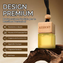 Carica l'immagine nel visualizzatore di Gallery, AESHORY Profumatore Auto 3 x 8ML, Diffusore di Oli Essenziali Appeso Profumo Auto, Accessori Auto Interno Aromaterapia A