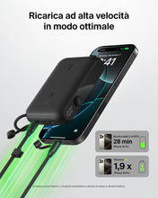 Carica l'immagine nel visualizzatore di Gallery, Belkin BoostCharge Power Bank 10000mAh con Display Digitale - Nero