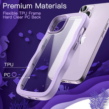 Carica l'immagine nel visualizzatore di Gallery, JETech Cover Ondulata per iPhone 14, Viola