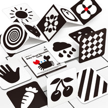 Carica l'immagine nel visualizzatore di Gallery, hahaland Carte Bianco e Nero Neonati, Giochi Neonato 0 3 6 Mesi