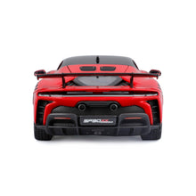 Carica l'immagine nel visualizzatore di Gallery, BBURAGO - Ferrari SF90 XX Stradale, Auto Diecast in Scala 1:24, Replica Dettagliata della Supercar, Porte e Bagagliaio A