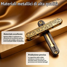 Carica l'immagine nel visualizzatore di Gallery, OBEST Metallo Fidget Slider Giocattoli, Adulti Anti-Stress Sensoriali Toy