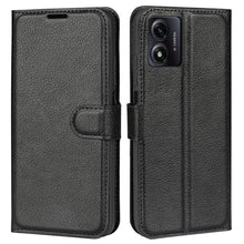 Carica l'immagine nel visualizzatore di Gallery, Cover per Motorola Moto E13, Custodia a Libro Portafoglio in Pelle PU e Silione Morbido con Porta Carte, Magnetica e Sup