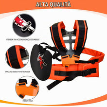 Carica l'immagine nel visualizzatore di Gallery, Tracolla Decespugliatore, Tracolla per trimmer professionale