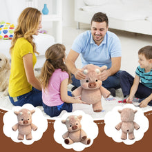 Carica l'immagine nel visualizzatore di Gallery, Peluche Che Corre, Peluche Di Cinghiale, Pe-luche Cinghiale Che Corre, Pe-luche Vitello Che Corre, Running Cow Plush, Mu