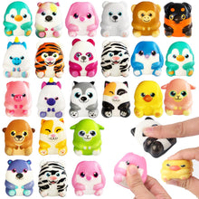 Carica l'immagine nel visualizzatore di Gallery, 24 Pezzi Squishy Antistress Gadget Compleanno Bambini Animali Squeeze Toy