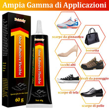 Carica l'immagine nel visualizzatore di Gallery, Colla Per Scarpe, Colla Per Riparazione di Scarpe Trasparente, Colla Scarpe Impermeabile e Non Indurente, Colla Per Scarpe Professionale Per Riparare Scarpe Usurate, Stivali, Pelle