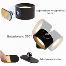 Carica l'immagine nel visualizzatore di Gallery, Applique da Parete Interno,2 Pezzi,Lampada da Parete a LED,Controllo Touch 3 Modalità di Colore,3 Livelli di Luminosità,