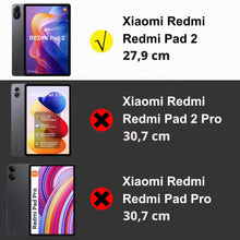 Carica l'immagine nel visualizzatore di Gallery, Lemxiee Pellicola Vetro Temperato per Xiaomi Redmi Pad 2 11" [2+1 Pezzi] Fotocamera Pellicola Protettiva + HD Pellicola 