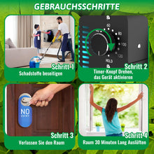Carica l&#39;immagine nel visualizzatore di Gallery, Generatore di Ozono Professionale 15000mg/h, Ozonizzatore per Ambienti Purificatore d&#39;Aria Deodorante per 300㎡, Ozono per Sanificare Casa, Auto, Uffici, Hotel