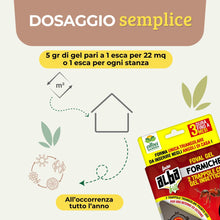 Carica l'immagine nel visualizzatore di Gallery, Albagarden Trappola Formiche con Gel Insetticida, 2 Casette Esca Anti Formiche, Elimina Colonia e Regina con Imidaclopri