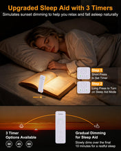 Carica l'immagine nel visualizzatore di Gallery, Gritin 2026 2a Gen Luce per Lettura Libri a Letto- 14 LED Spettro Completo