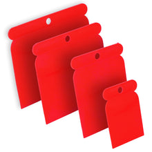 Carica l'immagine nel visualizzatore di Gallery, HELPMATE – Set di 4 spatole in plastica – per lavori flessibili